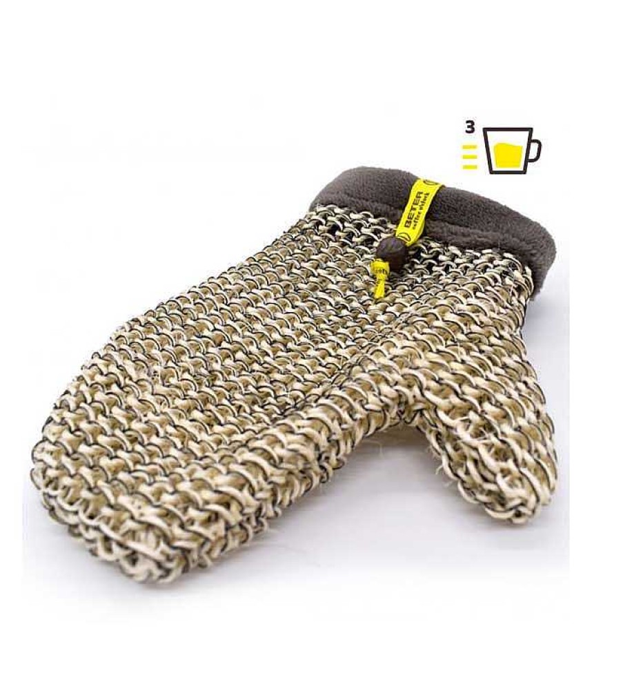 Accesorios | Beter Beter - *Coffee O´Clock* - Guante Exfoliante De Sisal Y Lino - Exfoliaci N 3