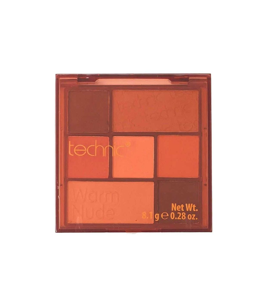 Paletas De Sombras | Technic Cosmetics Technic Cosmetics - Paleta De Sombras Pressed Pigment - Warm Nude