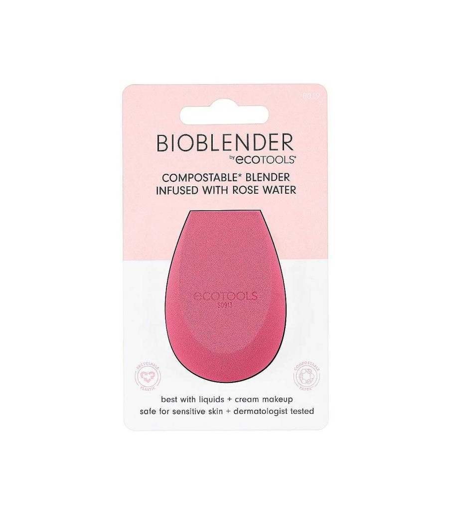 Esponjas | Ecotools Ecotools - *Bioblender* - Esponja De Maquillaje Con Agua De Rosa