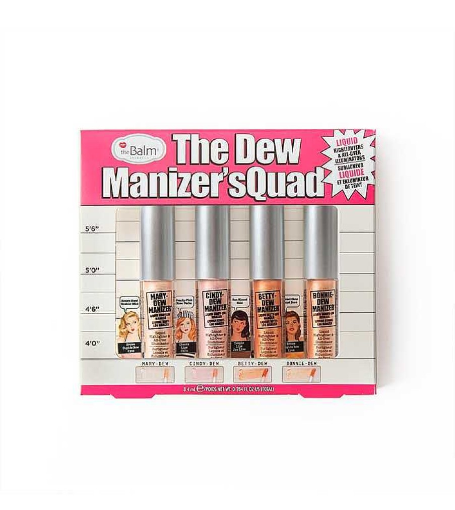 Iluminador L Quido | The Balm The Balm - Set De Iluminadores L Quidos The Dew Manizer'Squad