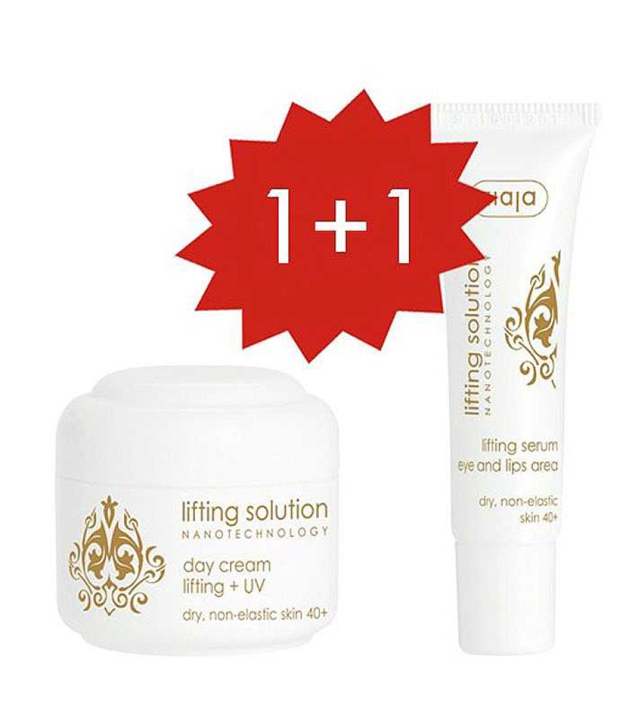 Sets | Ziaja Ziaja - Promo Set Lifting Solution Crema De D A Spf10 + S Rum Gratis