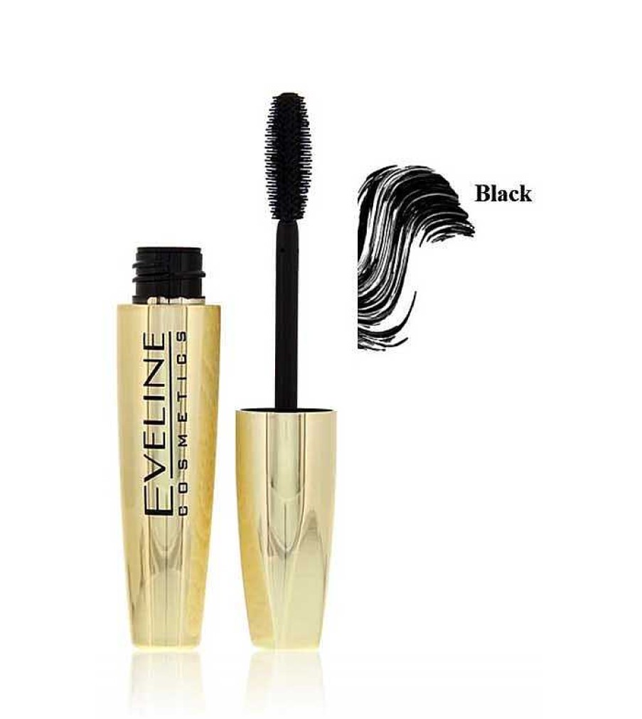 Mascara De Pesta As | Eveline Cosmetics Eveline Cosmetics - M Scara De Pesta As Voluminizadora Big Volume Explosion