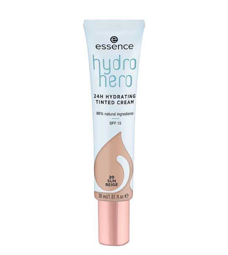 Bb Cream | Essence Essence - Crema Hidratante Con Color Hydro Hero 24H - 20: Sun Beige