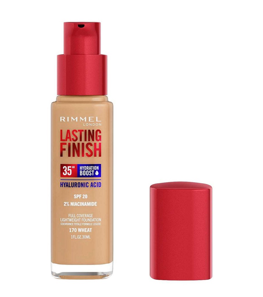 Base De Maquillaje Fluida | Rimmel London Rimmel London - Base De Maquillaje Lasting Finish 35H - 170: Wheat