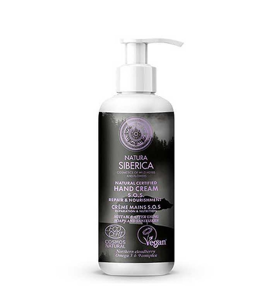 Cuidado De Manos | Natura Siberica Natura Siberica - Crema De Manos Sos Reparaci N Y Nutrici N - 250Ml