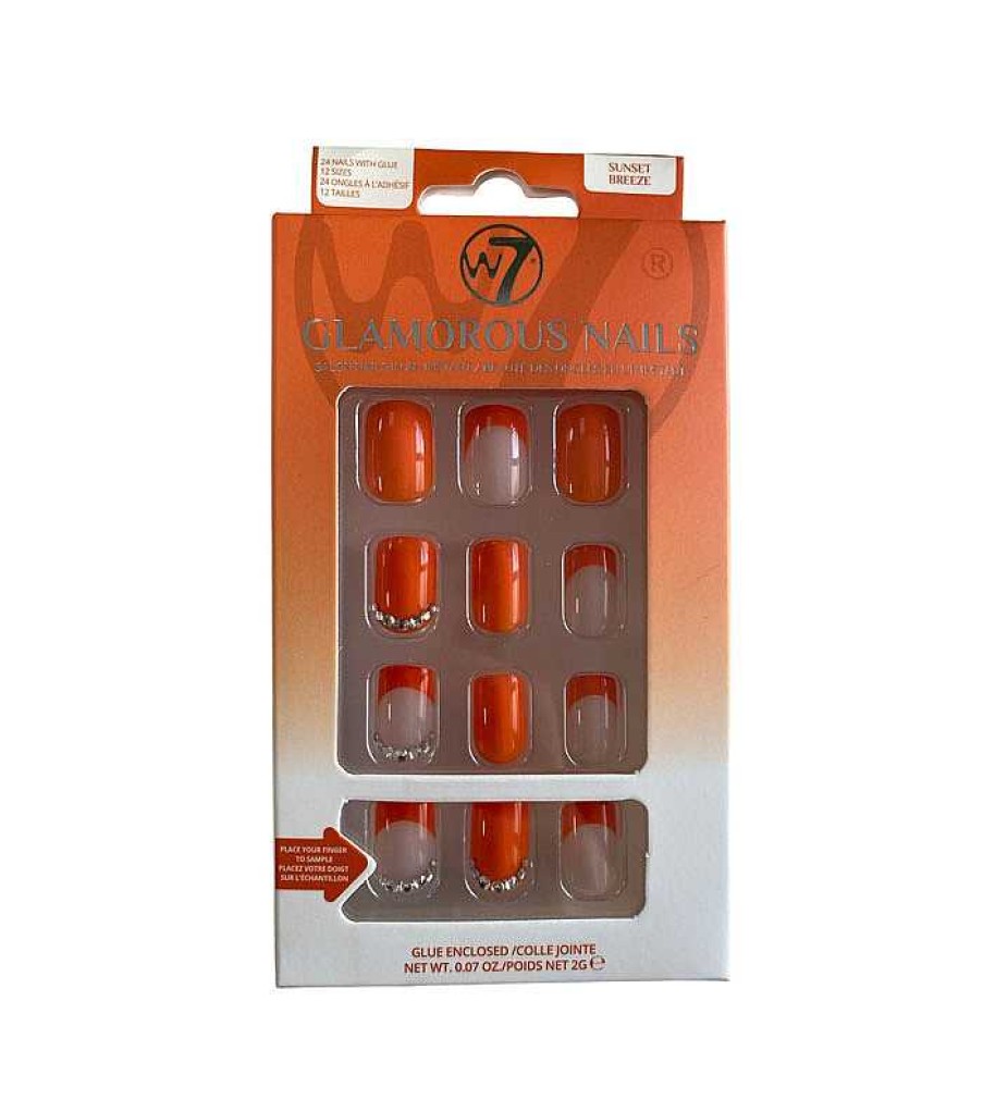 U As Postizas | W7 W7 - U As Postizas Glamorous Nails - Sunset Breeze