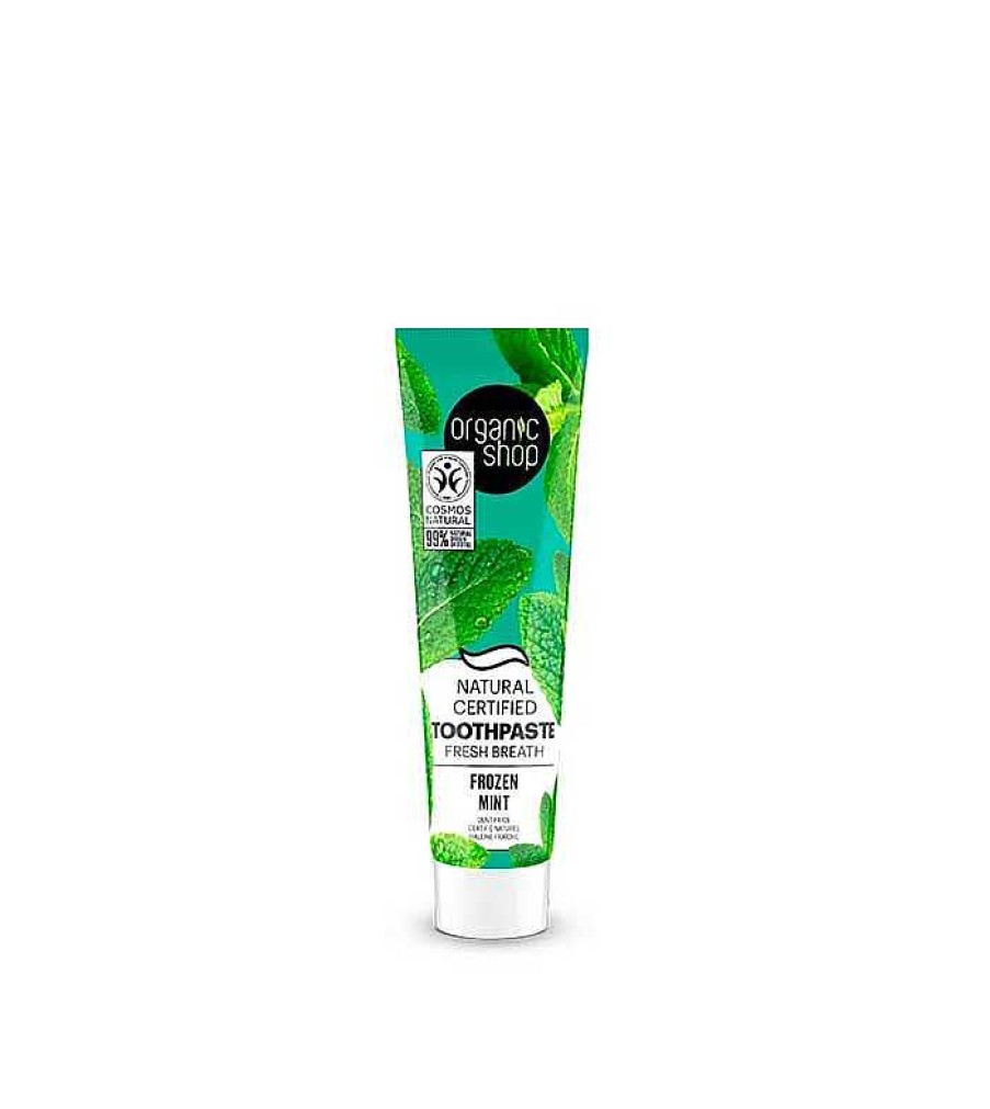 Higiene Bucodental | Organic Shop Organic Shop - Pasta De Dientes Aliento Fresco - Menta