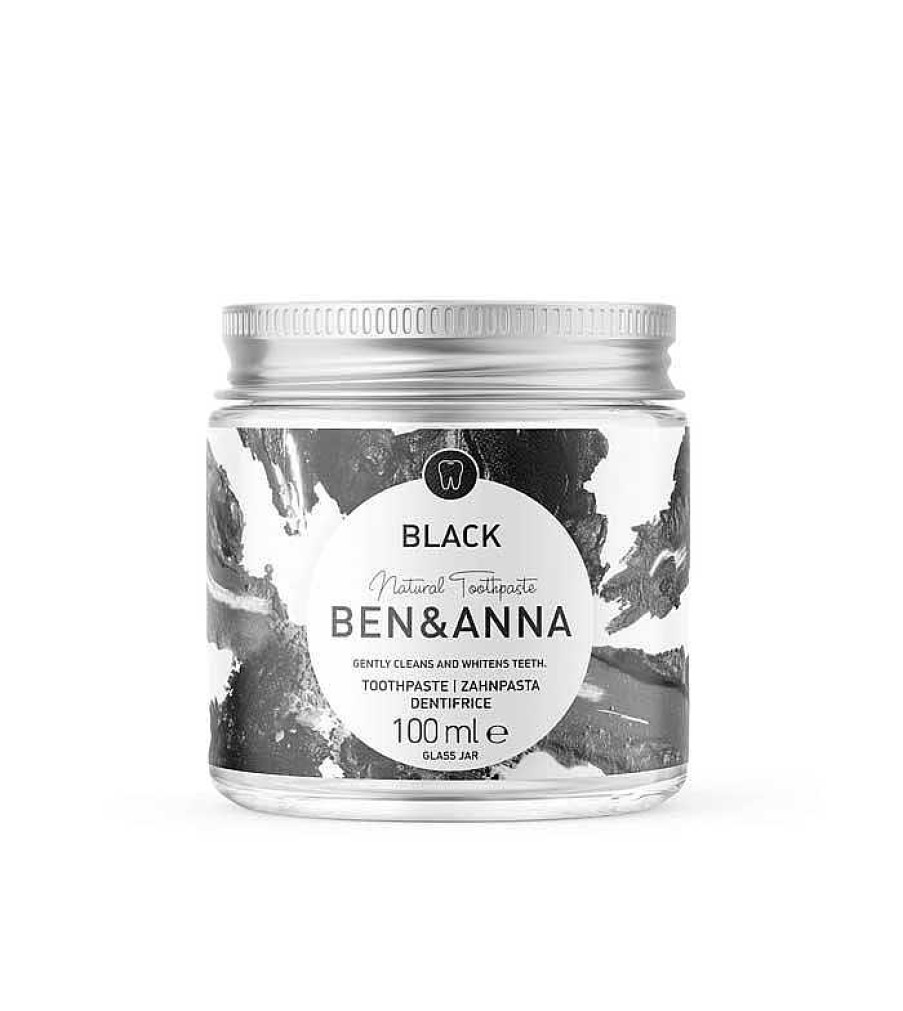 Higiene Bucodental | Ben and Anna Ben & Anna - Pasta De Dientes Natural En Crema - Black