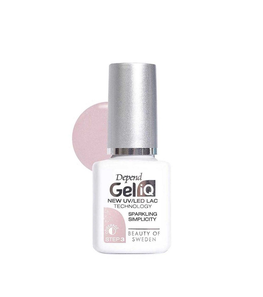 Gel Y Semipermanentes | Depend Depend - Esmalte De U As Gel Iq Step 3 - Sparkling Simplicity