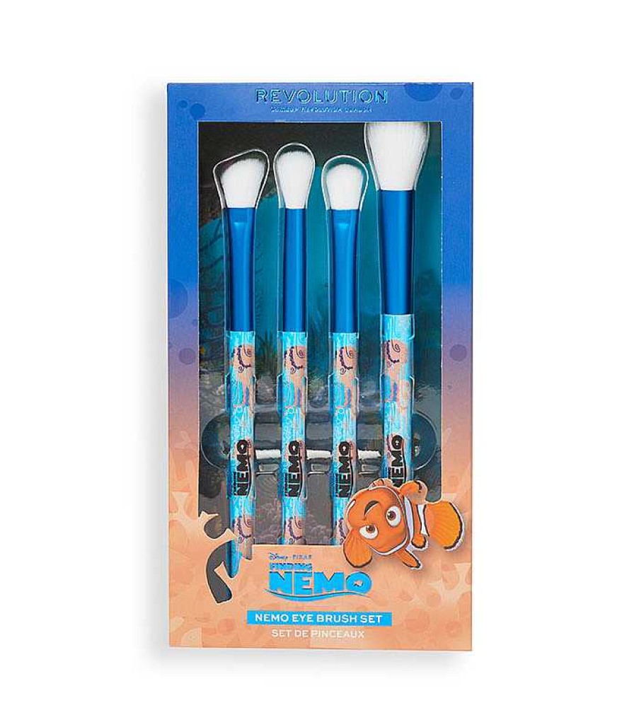 Sets De Brochas | Makeup Revolution Revolution - *Buscando A Nemo* - Set De Pinceles Para Ojos