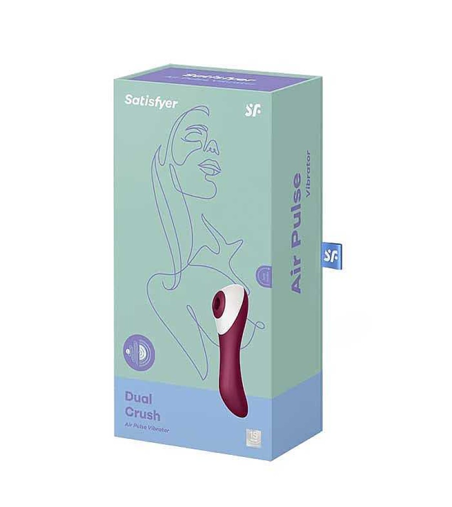 Masaje Y Relaciones Sexuales | Satisfyer Satisfyer - Succionador De Cl Toris Dual Crush