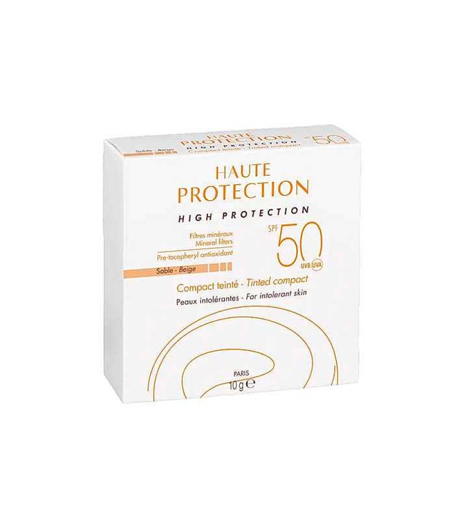 Protectores Solares Faciales | Avène Av Ne - Protector Solar Facial Compacto Con Color Spf50 - Arena