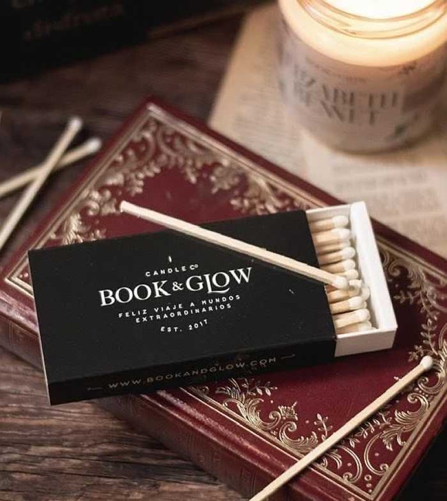 Velas | Book and Glow Book And Glow - Cerillas Premium