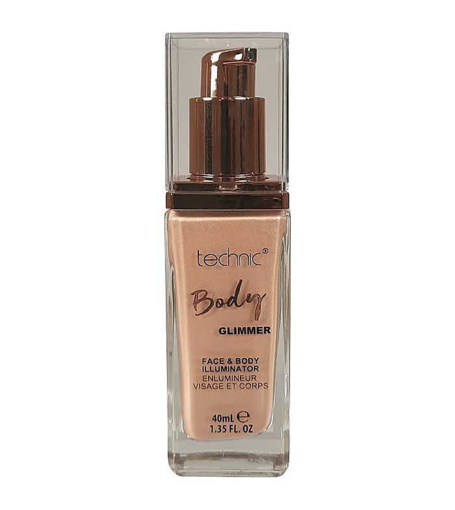 Iluminador L Quido | Technic Cosmetics Technic Cosmetics - Iluminador Facial Y Corporal Body Glimmer - Sunrise