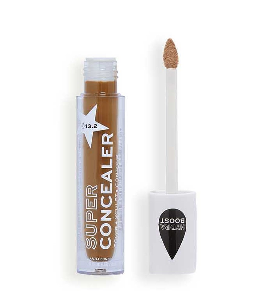 Correctores Fluidos | Revolution Relove Revolution Relove - Corrector L Quido Super Concealer Radiant Matte - C13.2