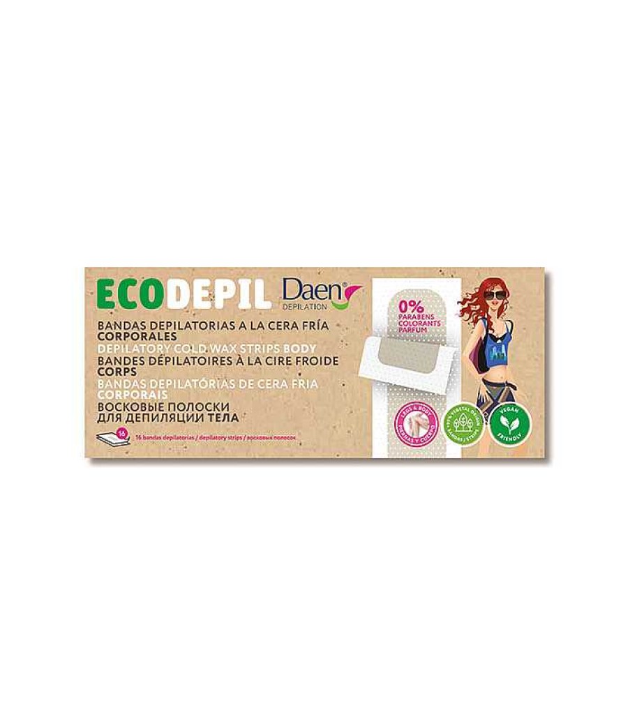 Depilaci N | Daen Daen - Eco-Bandas Depilatorias A La Cera Fr A - Corporales