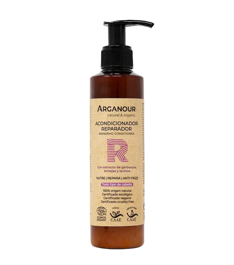 Acondicionadores Y Mascarillas | Arganour Arganour - Acondicionador Reparador - Todo Tipo De Cabello