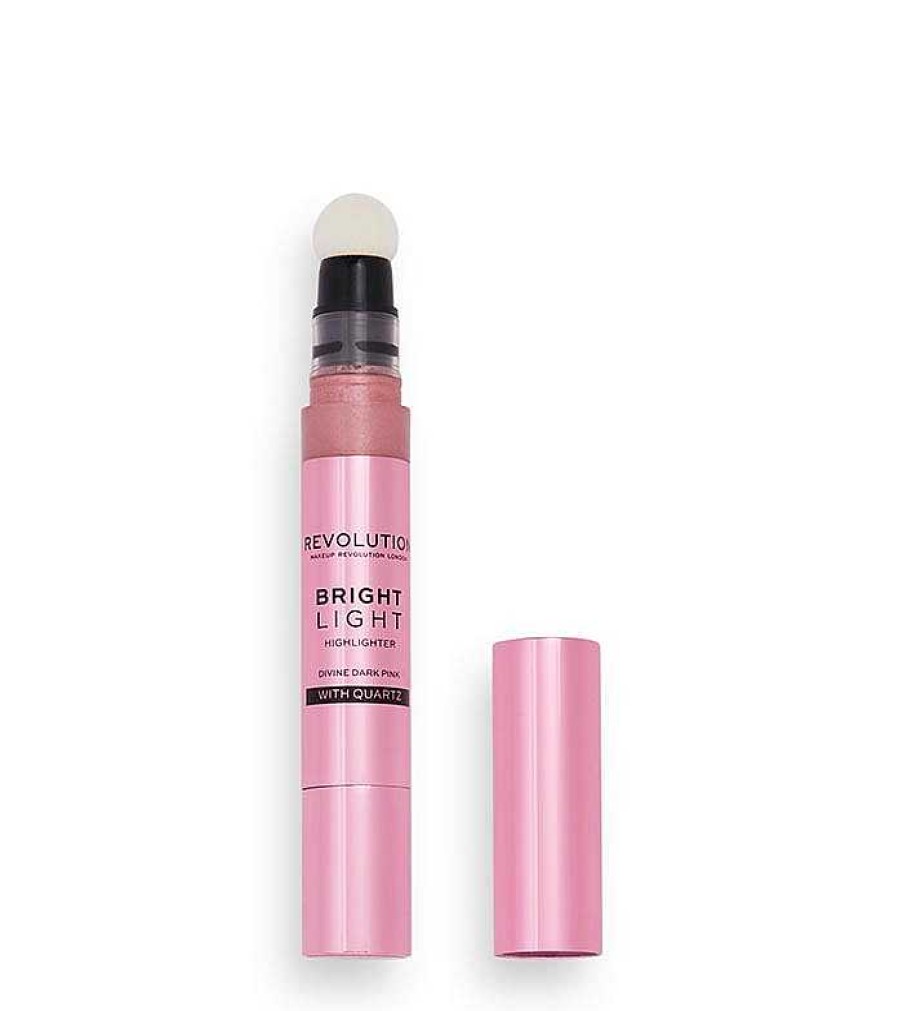 Iluminador L Quido | Makeup Revolution Revolution - Iluminador L Quido Bright Light - Divine Dark Pink