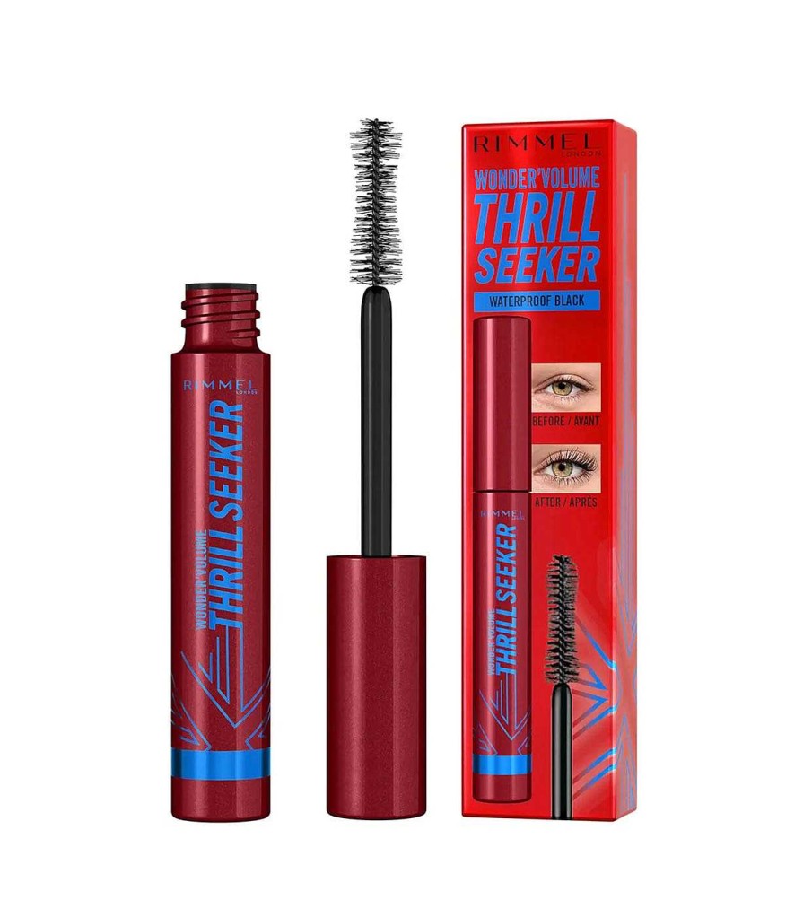 Mascara De Pesta As | Rimmel London Rimmel London - M Scara De Pesta As Wonder Volume Thrill Seeker - Waterproof Black