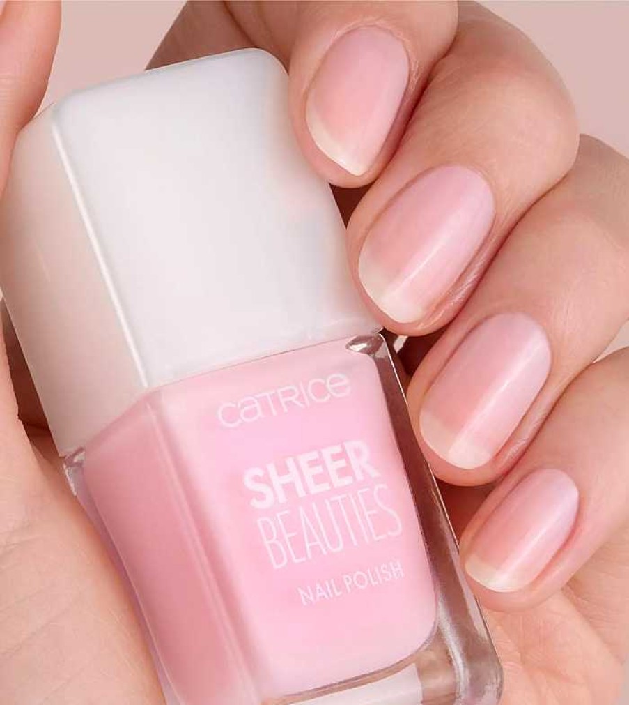 Esmaltes De U As | Catrice Catrice - Esmalte De U As Sheer Beauties - 040: Fluffy Cotton Candy