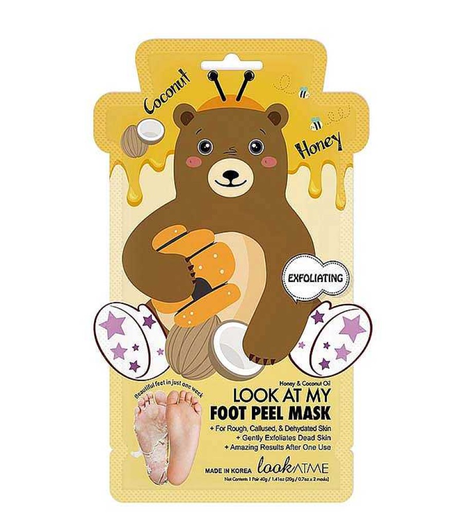 Cuidado De Los Pies | Look At Me Look At Me - Mascarilla Exfoliante Para Pies Look At My Foot