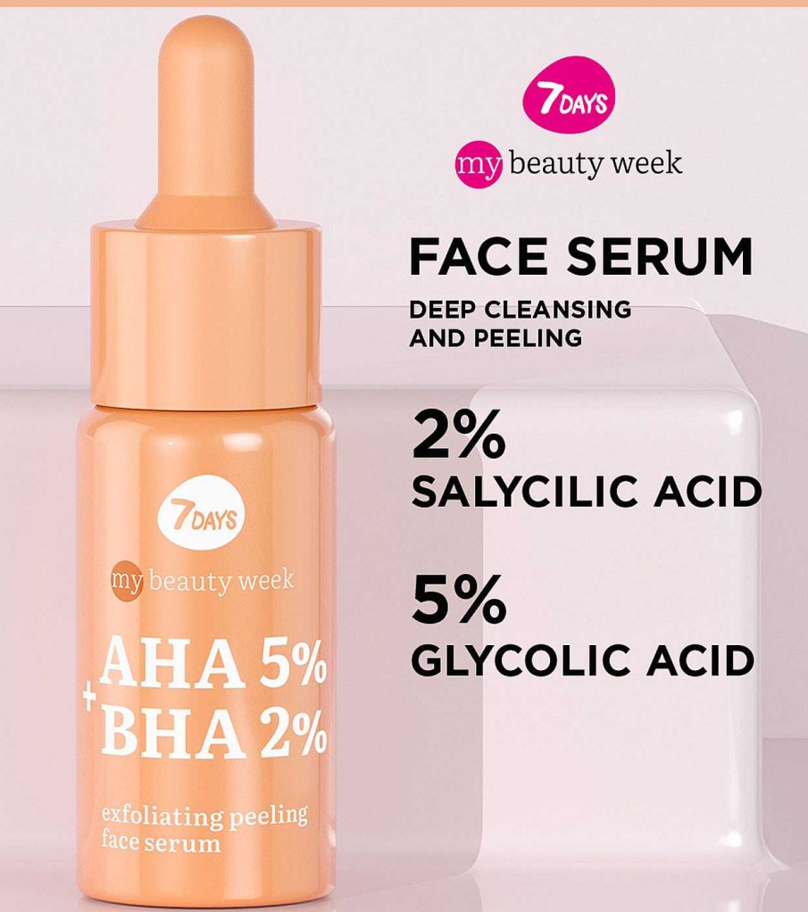 Serums | 7DAYS 7Days - *My Beauty Week* - S Rum Facial Exfoliante Aha-Bha Peeling