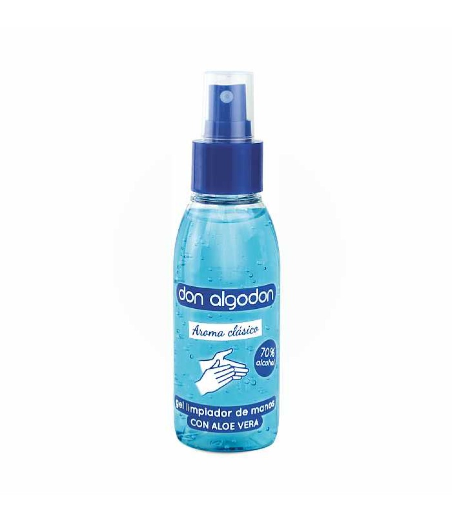 Desinfectantes De Manos Y Mascarillas | Don Algodon Don Algodon - Gel Limpiador De Manos Con Aloe Vera - Aroma Cl Sico