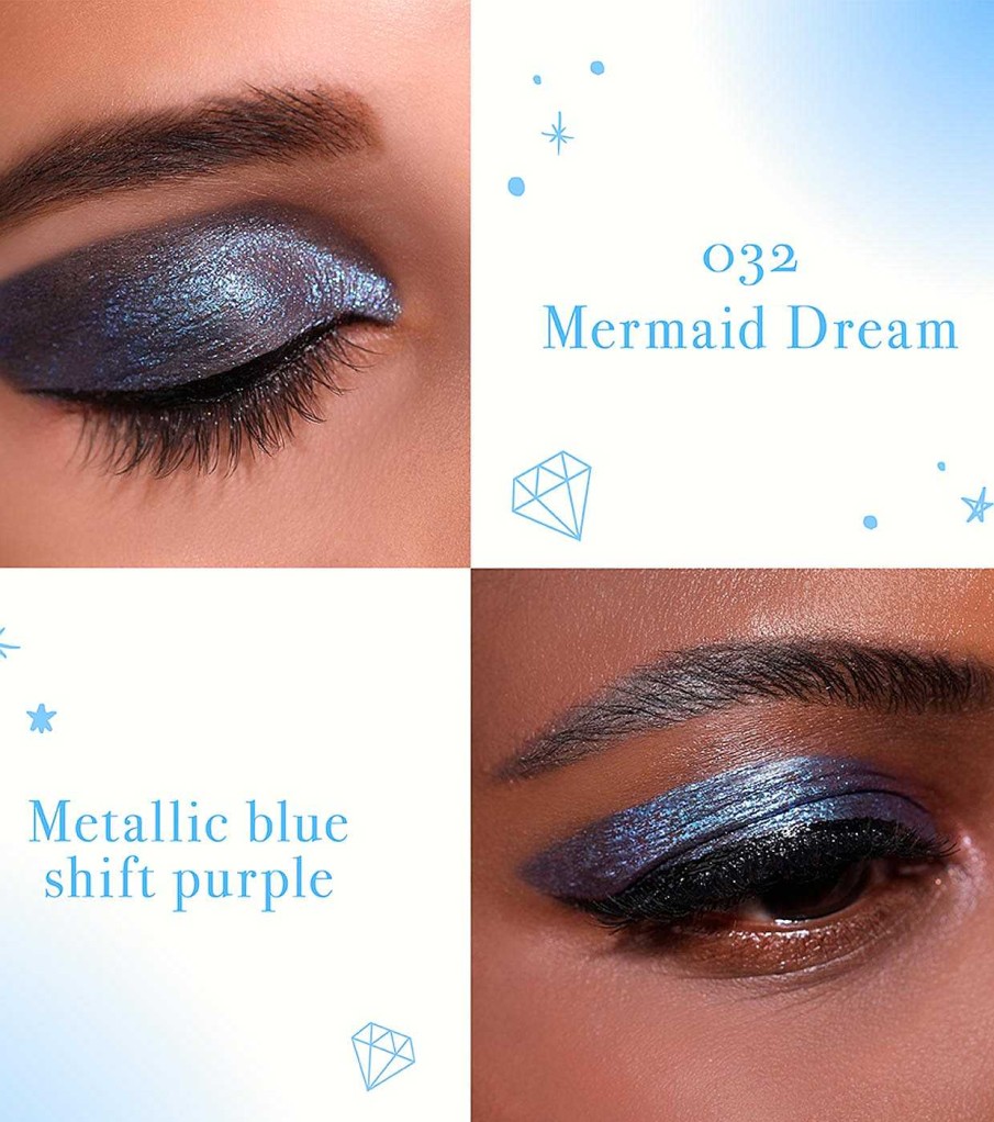 Sombras De Ojos En Crema | MOIRA Moira - Sombra De Ojos L Quida Diamond Daze - 032: Mermaid Dream