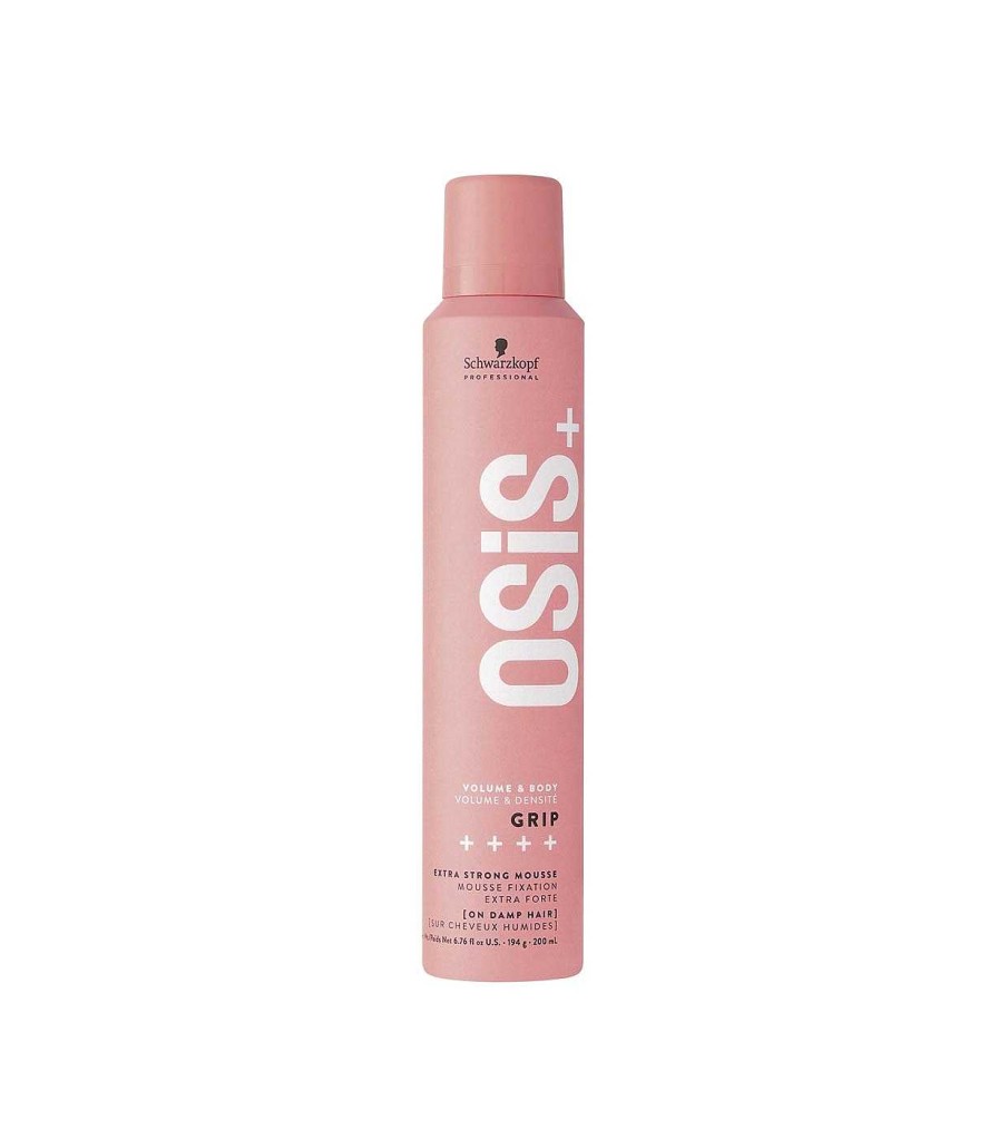 Fijadores | Schwarzkopf Schwarzkopf - *Osis+* - Espuma De Fijaci N Extrafuerte Volume & Body - 04: Grip