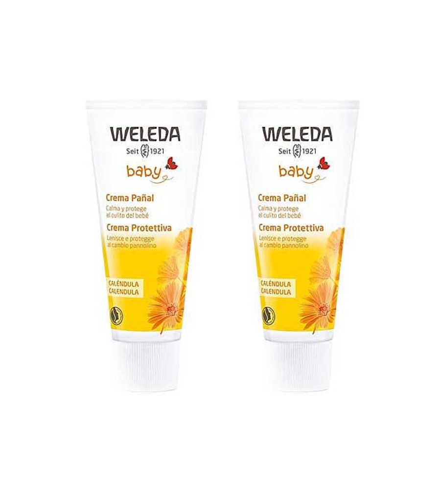 Beb S Y Ni Os | Weleda Weleda - Pack De 2 Cremas Para Pa Al De Cal Ndula Baby