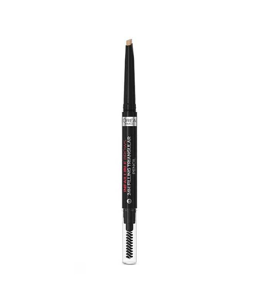 Cejas | Loreal Paris Loreal Paris - L Piz De Cejas Autom Tico Infaillible Brows 24H Filling Triangular Pencil - 7.0: Blonde