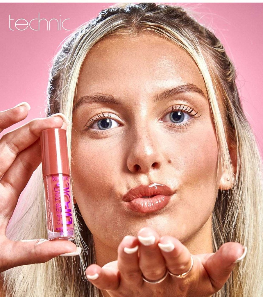 Brillos De Labios | Technic Cosmetics Technic Cosmetics - Aceite De Labios Sheer Lip Oil - Punch Bowl