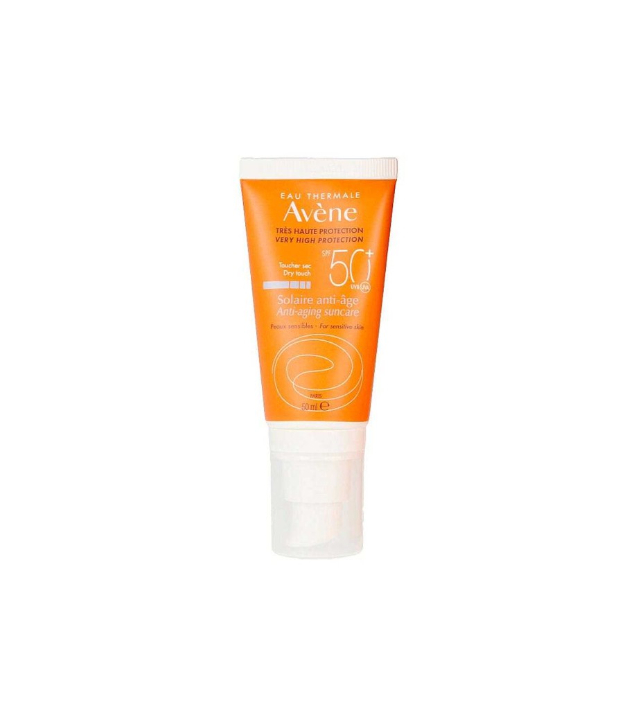 Protectores Solares Faciales | Avène Av Ne - Crema Solar Facial Antiedad Spf50+