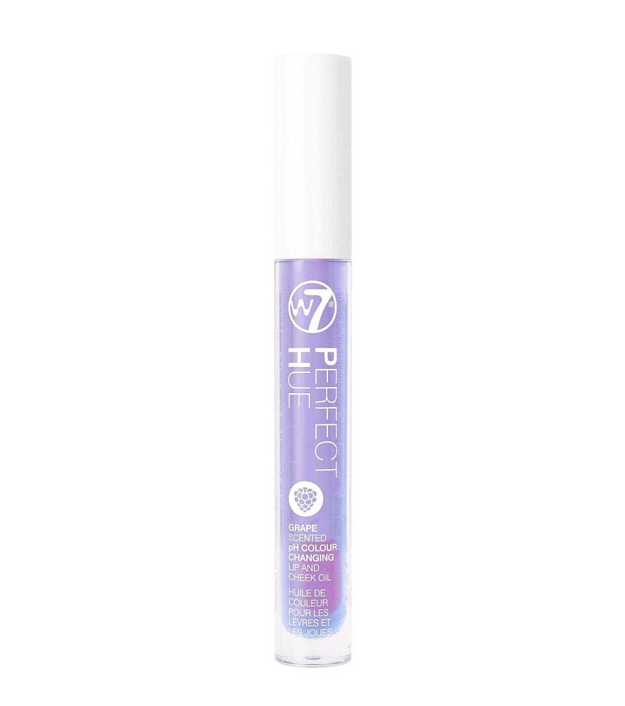 Brillos De Labios | W7 W7 - Aceite De Labios Y Mejillas Perfect Hue Ph Colour Changing - Grape