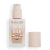 Base De Maquillaje Fluida | Makeup Revolution Revolution - Base De Maquillaje Skin Silk Serum Foundation - F10.5