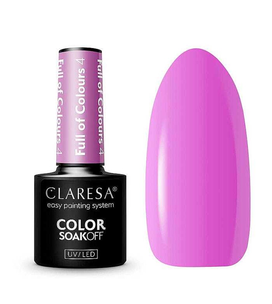 Gel Y Semipermanentes | Claresa Claresa - *Full Of Colours* - Esmalte Semipermanente Soak Off - 04