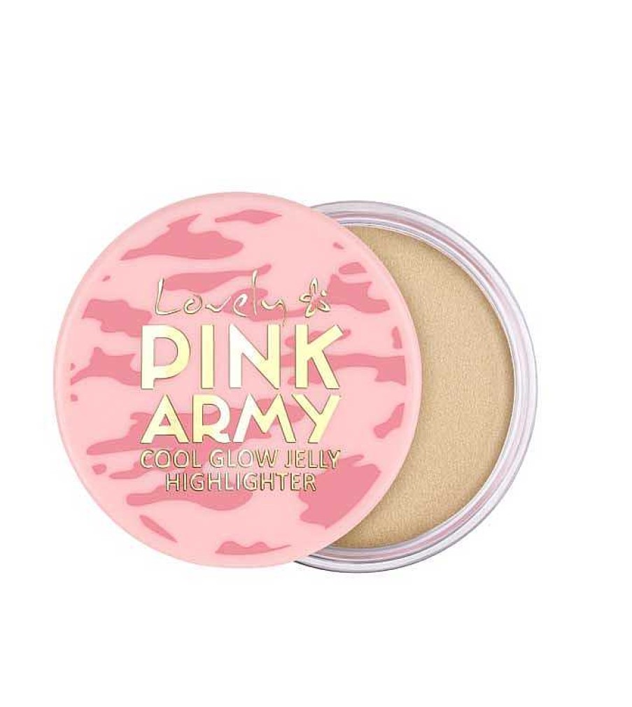 Iluminador En Polvo | Lovely Lovely- *Pink Army* - Iluminador En Gelatina Cool Glow