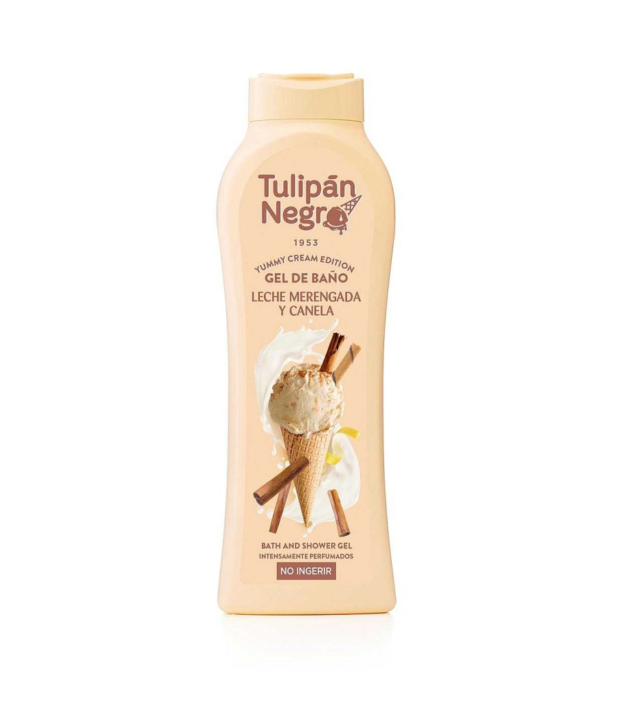 Geles De Ba O | Tulipán Negro Tulip N Negro - *Yummy Cream Edition* - Gel De Ba O 650Ml - Leche Merengada & Canela