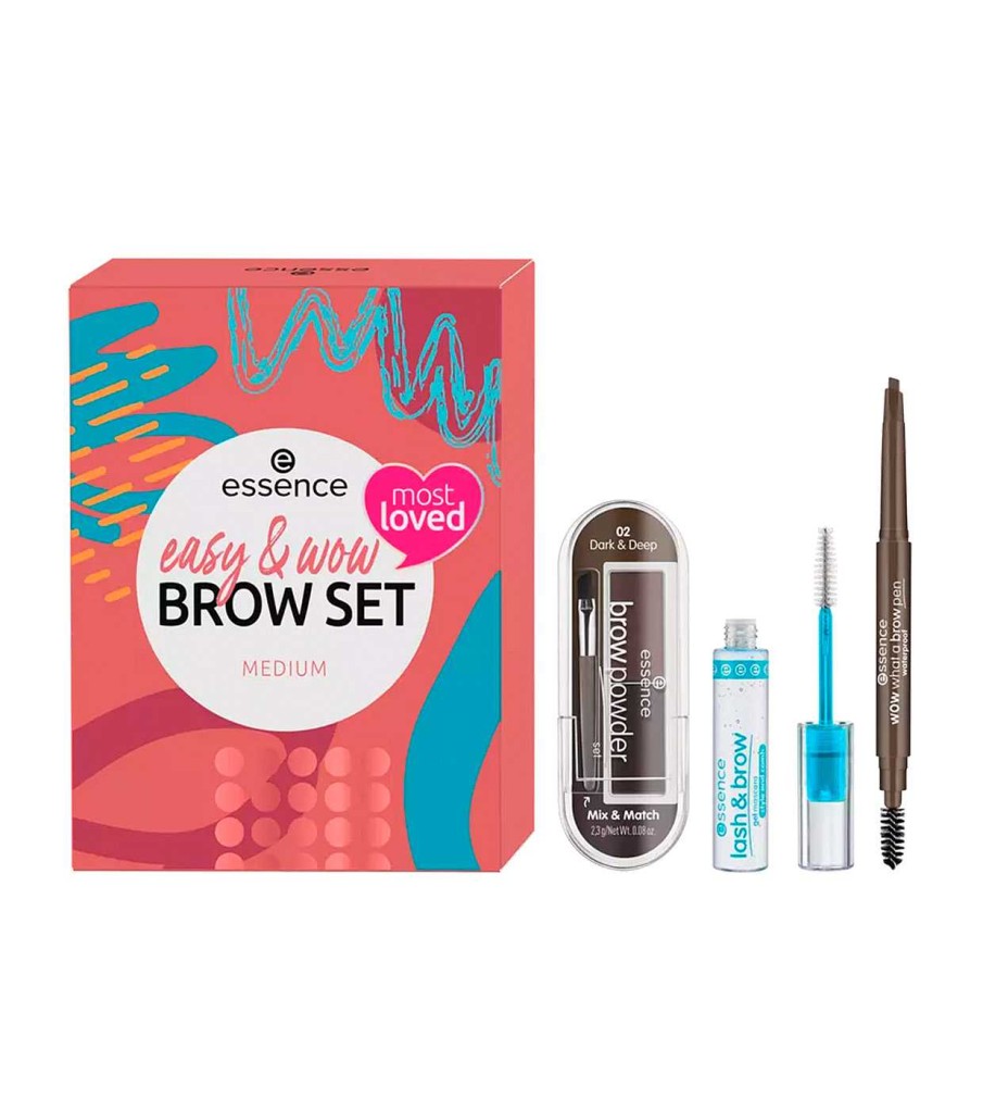 Perfumes Y Sets Para Ella | Essence Essence - *Easy & Wow* - Set De Cejas - Medium