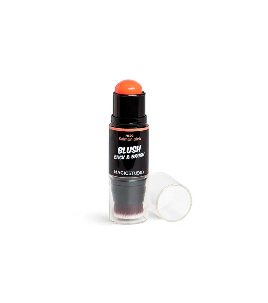 Barras De Labios | Magic Studio Magic Studio - Colorete Y Labial En Stick - Ms02: Salmon Pink