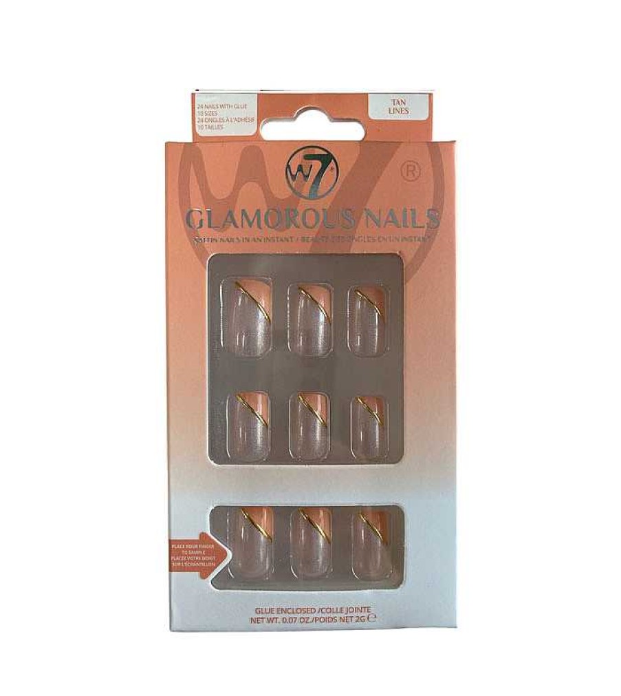 U As Postizas | W7 W7 - U As Postizas Glamorous Nails - Tan Lines