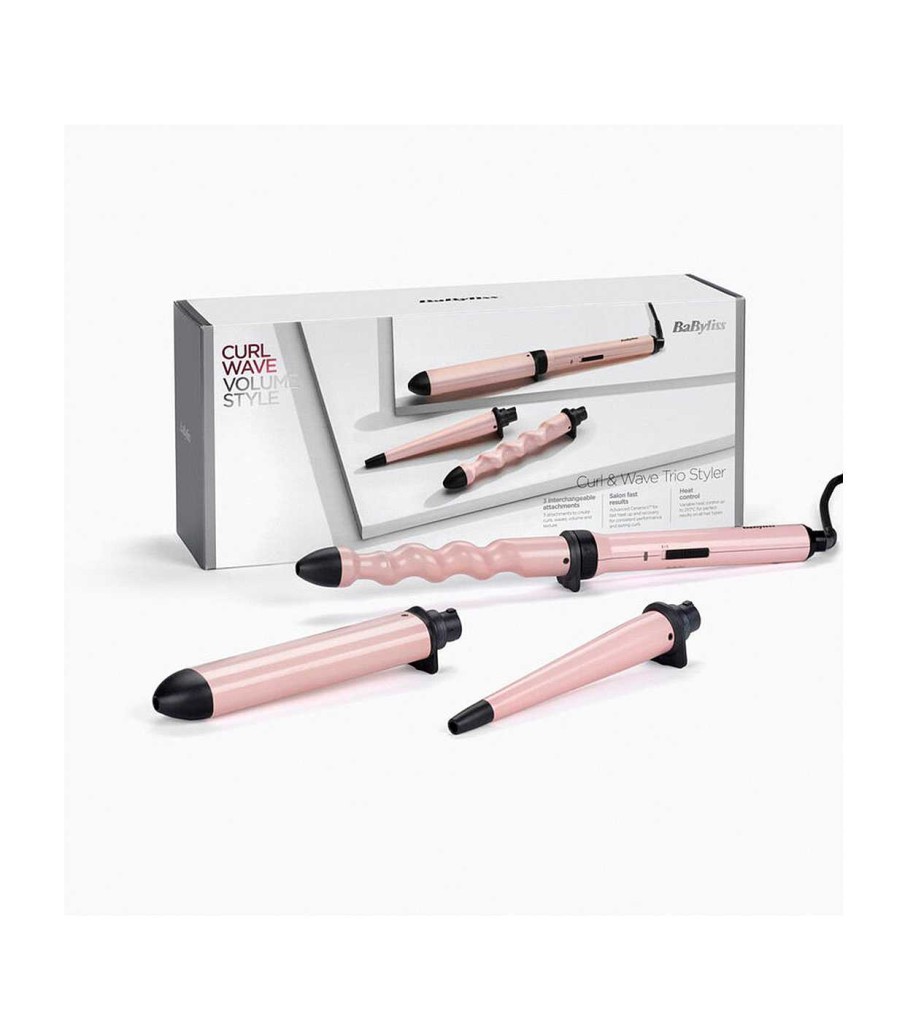 Aparatos | Babyliss Babyliss - Tenacillas Curl & Wave Trio