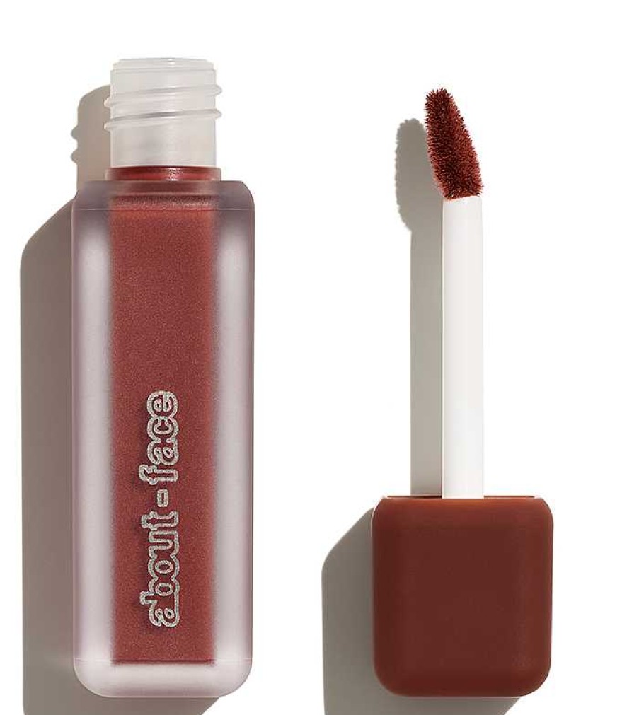 Labiales L Quidos | About-face About-Face - Labial L Quido Paint-It Matte - 26: Burnt Sienna