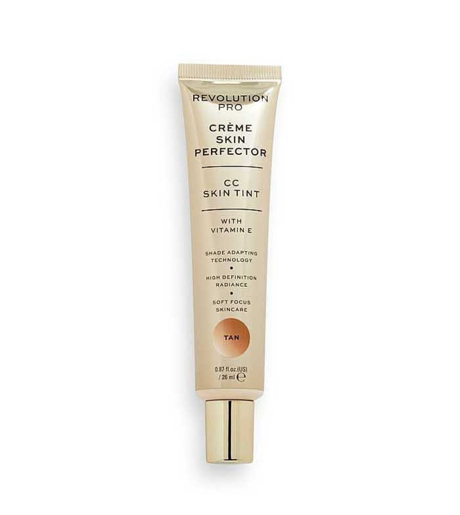 Cc Cream | Revolution Pro Revolution Pro - Cc Perfecting Skin Tint - Tan